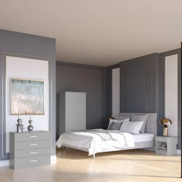 Upgrade Your Bedroom with the Stylish Dakota 2 Door Wardrobe by Home Divine