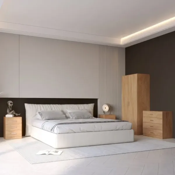 Shop the Stunning Dakota 2 Door Wardrobe Bedroom Set by Home Divine