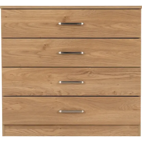 Upgrade Your Bedroom with the Stylish Dakota 4 Drawer Chest from Home Divine