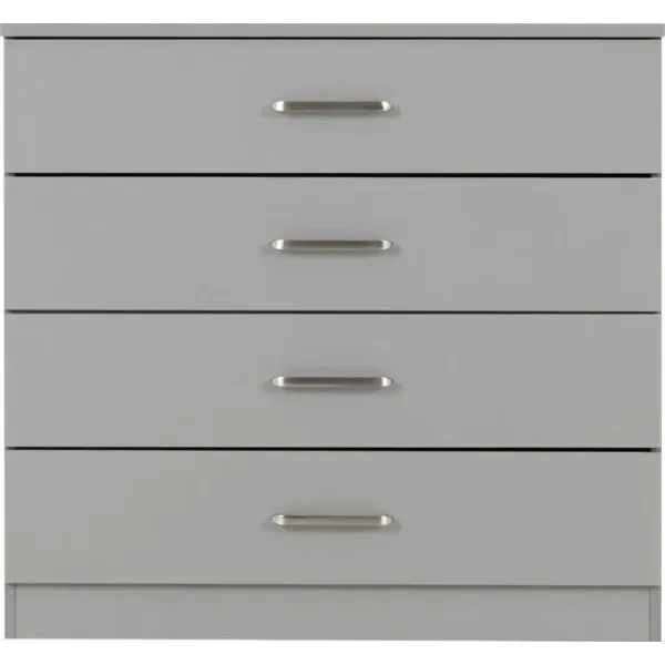 Upgrade Your Bedroom with the Stylish Dakota 4 Drawer Chest from Home Divine