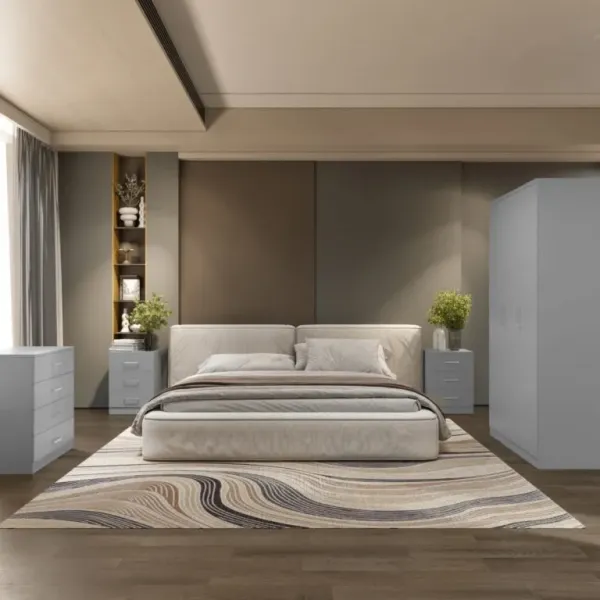 Home Divine Dakota 3 Door Wardrobe Bedroom Set | Premium Quality Furniture