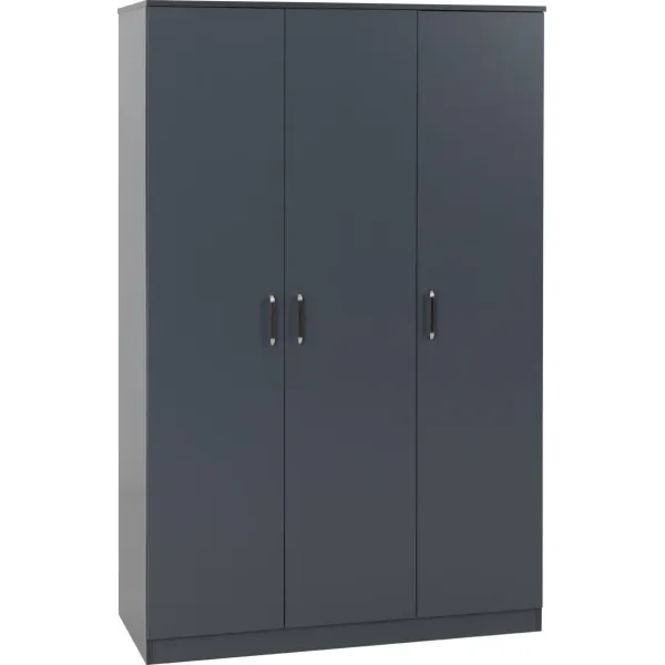 Home Divine Dakota 3 Door Wardrobe Bedroom Set | Premium Quality Furniture