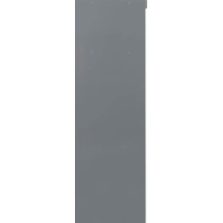 Nevada 2 Door Mirrored Sliding Door Wardrobe Black Gloss - Home Divine