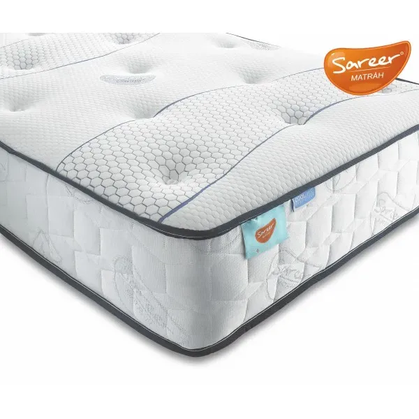 Upgrade Your Sleep with Sareer Cool Blue Pocket Memory Matrah at Home Divine