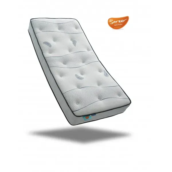 Upgrade Your Sleep with Sareer Cool Blue Pocket Memory Matrah at Home Divine