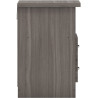 Nevada 2 Drawer Bedside Sonoma Oak Effect - Home Divine