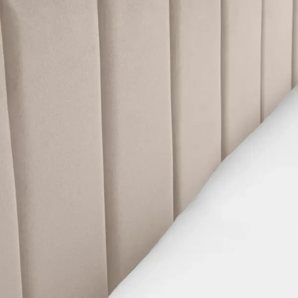 Upgrade Your Bedroom with Home Divine's Luxurious Rosa Velvet Bed in a Box Cream