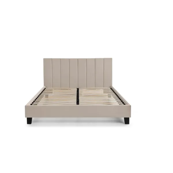 Upgrade Your Bedroom with Home Divine's Luxurious Rosa Velvet Bed in a Box Cream