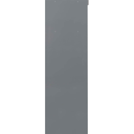 Nevada 3 Door Sliding  Door Wardrobe Black Gloss 243 cm Wide