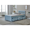 Mission 3FT Single Wooden Storage Bed Frame with 3 drawers