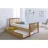 Somerset Pine Wooden Bed Frame single with drawers