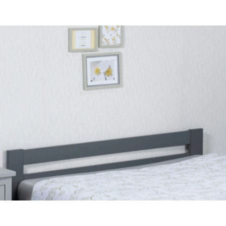 Xiamen Wooden Bed Grey headend