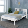Derby Kingsize 5ft Pine Wooden Bed Frame White