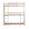 Lydia Wooden 3 Tier Triple Sleeper Bunk Bed White front