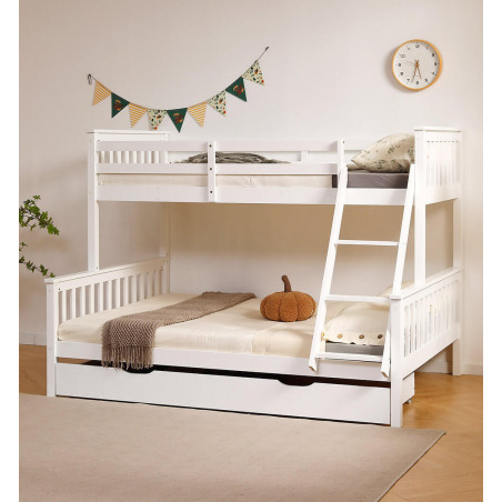 Hannah Bunk Bed White