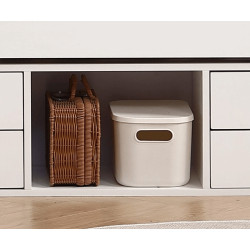 London Cabin Day Bed White shelf