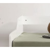 London Cabin Day Bed White side edge
