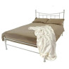 Bristol Metal Bed Frame Ivory