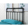 Pippa Metal Bed Frame Black single headend