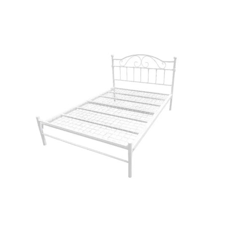 Sussex Metal Bed Frame White without mattress
