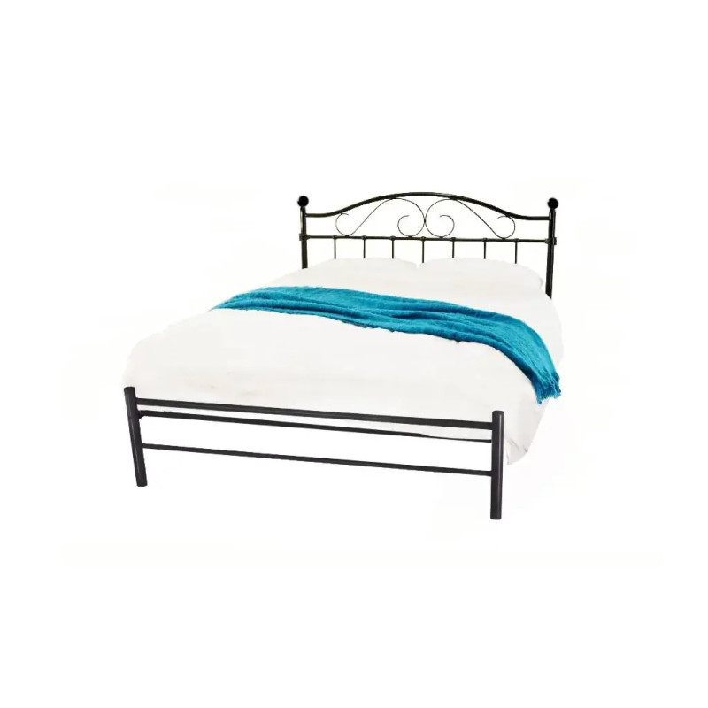 Sussex Metal Bed Frame Black front