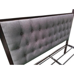 Sydney 4 Poster Metal Bed Frame headend