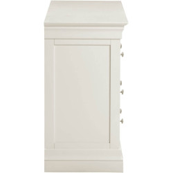 Bordeaux 3 Plus 2 Drawer Chest Pebble Grey Fully Assembled - Home Divine