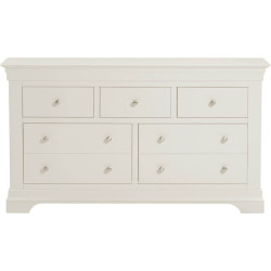 Bordeaux 3 Plus 2 Drawer Chest Pebble Grey Fully Assembled - Home Divine