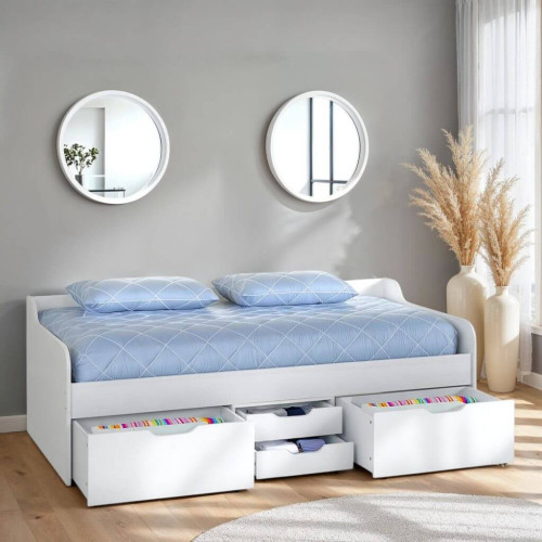 Dante Single Day Bed White