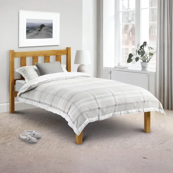 Poppy Solid Pine Wooden Bed Frame - Quality Crafted Furniture by Home Divine
