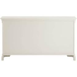 Bordeaux 3 Plus 2 Drawer Chest Ivory back
