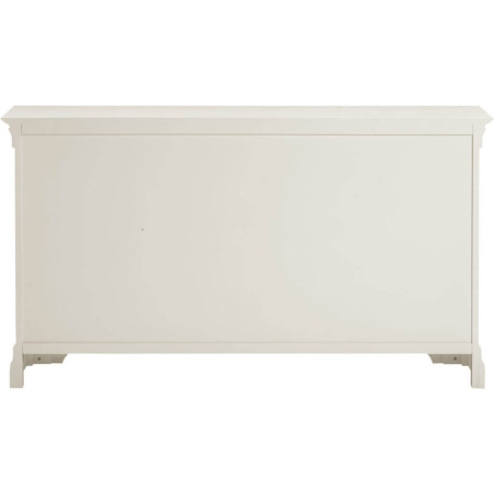 Bordeaux 3 Plus 2 Drawer Chest Ivory back