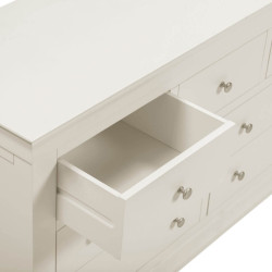 Bordeaux 3 Plus 2 Drawer Chest Ivory drawer