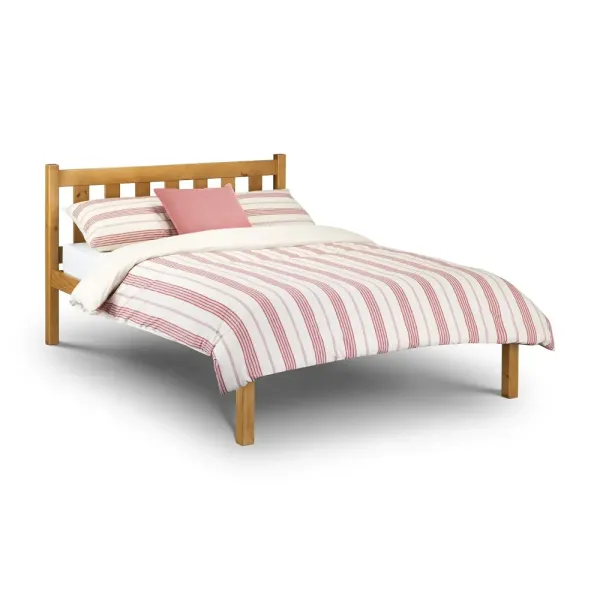 Poppy Solid Pine Wooden Bed Frame - Quality Crafted Furniture by Home Divine