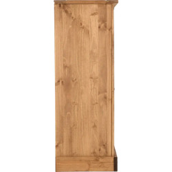 Corona 4 Drawer Chest Distressed Waxed Pine - Home Divine