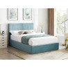 Sky Double Ottoman Fabric Bed Frame closed