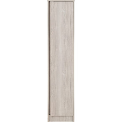 Malvern 1 Door Wardrobe Urban Snow side