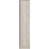 Malvern 1 Door Wardrobe Urban Snow side
