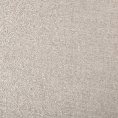 Camille Oatmeal Fabric and Oak Wooden Bed headend fabric