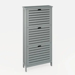 Bergen Three Tier Shoe Cabinet main