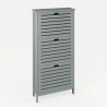 Bergen Three Tier Shoe Cabinet main
