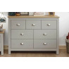 Lancaster 7 Drawer Merchant Chest grey