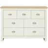 Lancaster 7 Drawer Merchant Chest cream