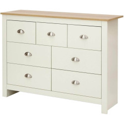 Lancaster 7 Drawer Merchant Chest side