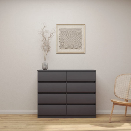 Malvern 8 Drawer Chest grey main
