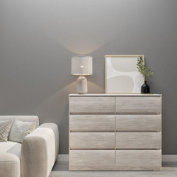 Malvern 8 Drawer Chest urban snow main