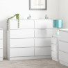 Malvern 8 Drawer Chest white main