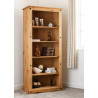 Corona Tall Bookcase Distressed Waxed Pine