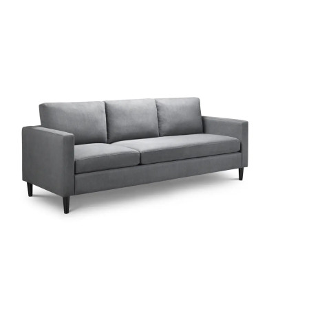 Marant Corner Sofa Grey Fabric 3 seater side