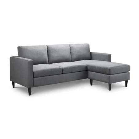 Marant Corner Sofa Grey Fabric main